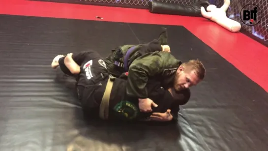 Алексей Мищенко - half-guard sweep #bjf_нашилюди