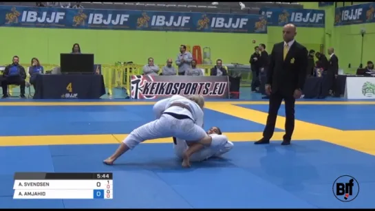 Svendsen -Amjahid #IBJJFEURO18