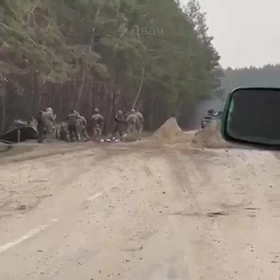 Тероборона и танк ВСУ. Выстрел в упор по своим.