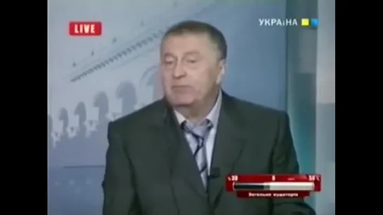 Жириновский на украинском ток шоу 2008 год. Прогнозы будущего пути Украины и исход...