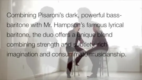 No tenors allowed. T. Hampson & L. Pisaroni.