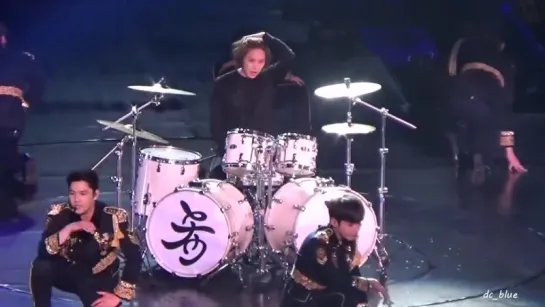 [HD][Fancam] 150207 SS6 Shanghai SORRY SORRY Heechul on Drums Focus Super Juni