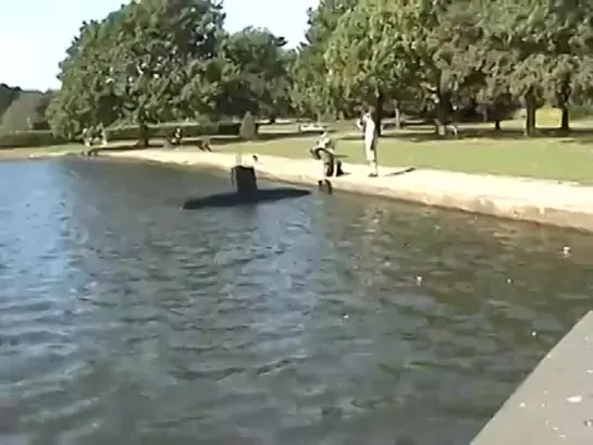 One Man Motorised - Man Made Submarine