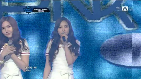 [PERF] A Pink - I Don`t Know (111208 M!Countdown)