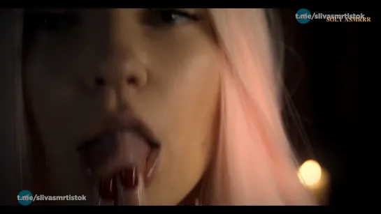 #Soly - ASMR LICKING 3DIO - Soly