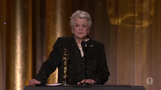 Angela Lansbury receives an Honorary Award at the 2013 Governors Awards.