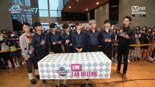 160825 VIXX - Mini fan meeting @ M Countdown