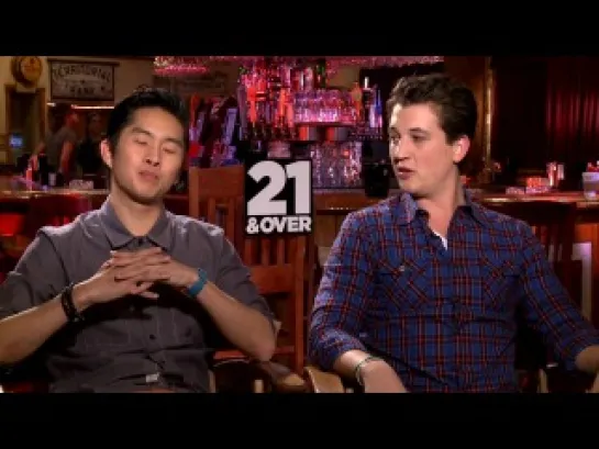 21 And Over,Junket Soundbites,Justin Chon, Miles Teller