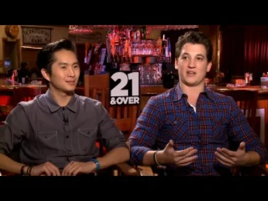 Justin Chon and Miles Teller - 21 and Over - HD Interview PART Part 1