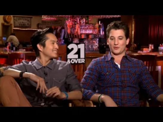 Justin Chon and Miles Teller - 21 and Over - HD Interview PART Part 2