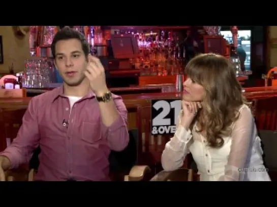 '21 and Over' Cast Shares Beer Pong Tips and Hangover Cures! - Cambio Interview