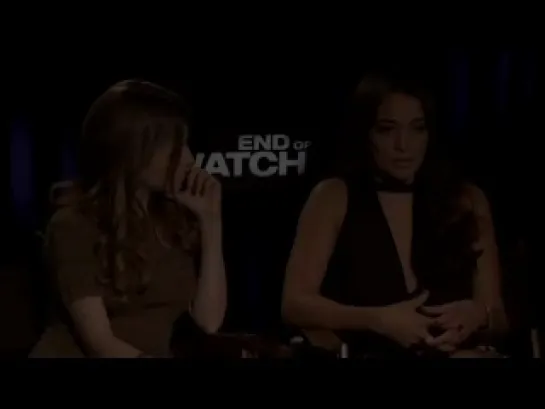 End Of Watch - Interview with Anna Kendrick and Natalie Martinez