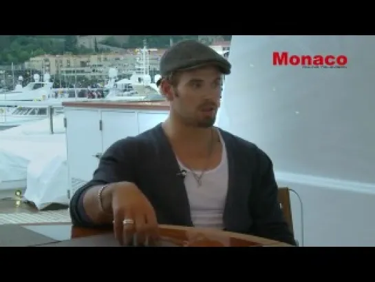 Twilight star Kellan Lutz Interviewed at Monaco Grand Prix