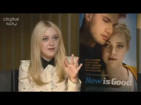 Digital Spy: Dakota Fanning interview for Now is Good