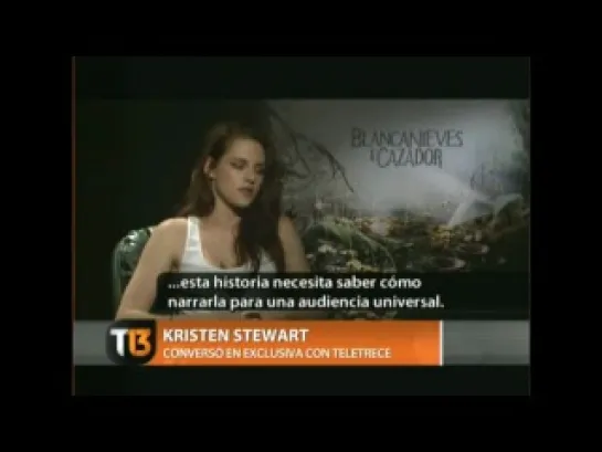 Entrevista T13 Kristen Stewart SWATH