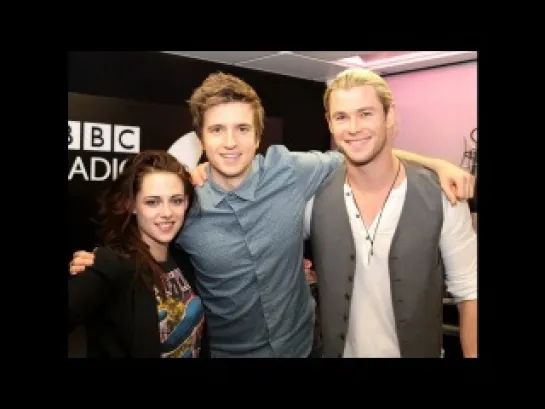 Kristen Stewart and Chris Hemsworth Interview with BBCR1