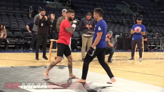 Cody Garbrandt_ UFC 217 Open Workout Открытая тренировка