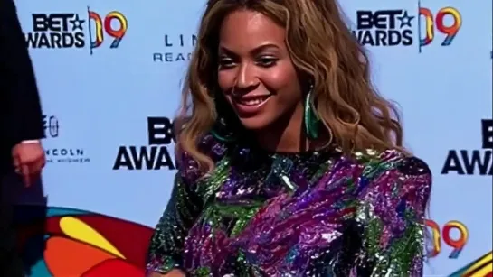 Beyoncé at red carpet of the BET Awards (2009)