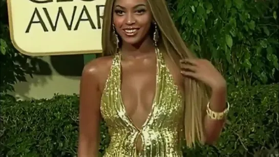 Beyoncé at red carpet of The 64th Annual Golden Globe Awards (2007)