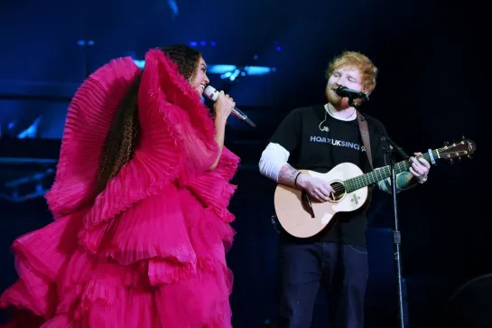 Beyoncé & Ed Sheeran - Perfect (Live at Global Citizen Festival 2018)