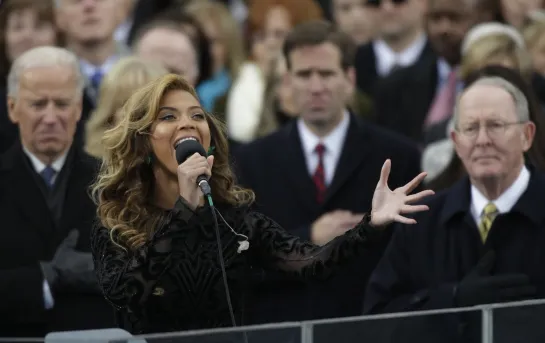 Beyoncé - The National Anthem (Live at Barack Obama's 2nd Presidential Inauguration 2013)