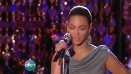 Beyoncé - At Last (Live at Ellen de Generes 2008)