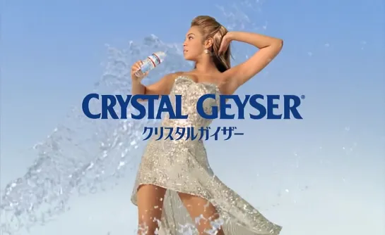 Beyoncé for Crystal Geyser Water for Japan