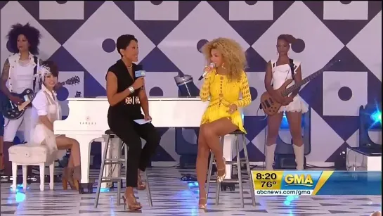 Beyoncé on "Good Morning America" (2011)