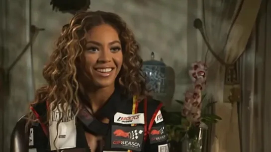 Beyoncé's interview for F1 Rocks (2009)