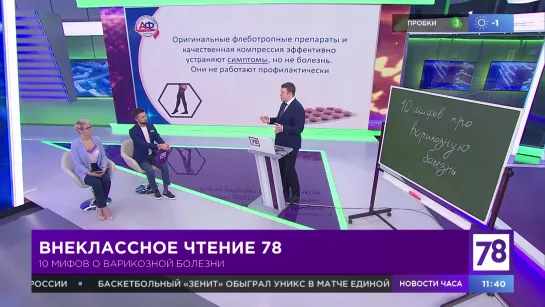 Внеклассное чтение. Эфир от 7.12.20. Сергей Маркин о венозных заболеваниях