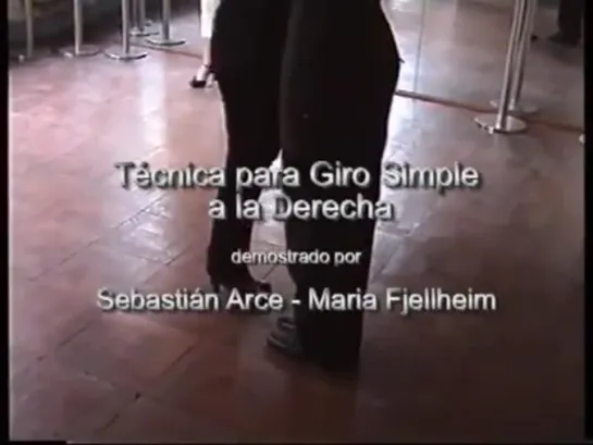 Sebastian Arce Maria Fjellheim - Técnica para girar a la Derecha (Technique to Turn Right)