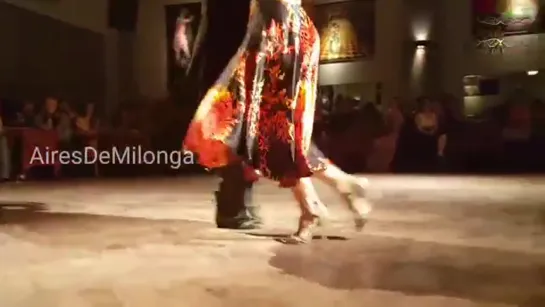 Que lindoTango y una milonga. Alejandra Martinian y Leandro