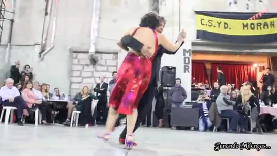 JULIO BALMACEDA Y CORINA DE LA ROSA en la Milonga del Moran (Milonga) No hay tierra como la mía