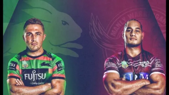 NRL - Rabbitohs. - Sea Eagles.24.03.18