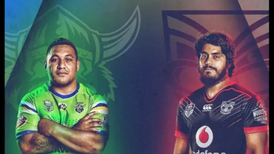 NRL -  Raiders - Warriors 24.03.18