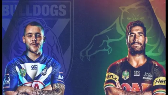 NRL -  Bulldogs - Panthers,  23.03.18