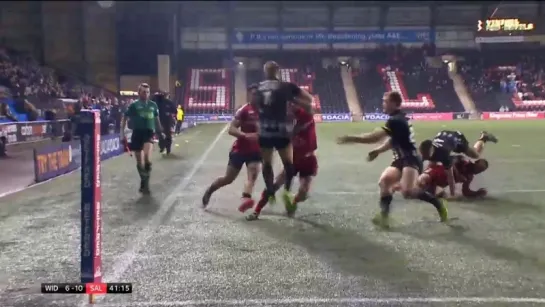 England Super League - Widnes Vikings - Salford Red Devils, 22.03.18