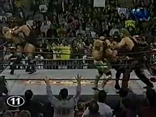 WCW NITRO 06.12.1999 - Титаны Рестлинга на канале ТНТ / Николай Фоменко