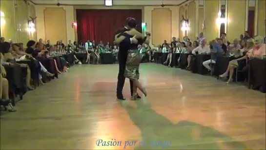 CARLA ESPINOZA y GABRIEL MISSÈ Bailando el Tango SOÑEMOS en YIRA YIRA MILONGA