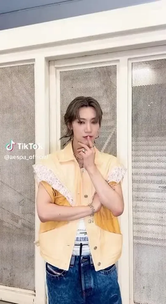 230925 aespa_official's Tiktok update with TEN