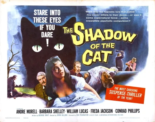 Тень кошки (The Shadow of the Cat) 1961