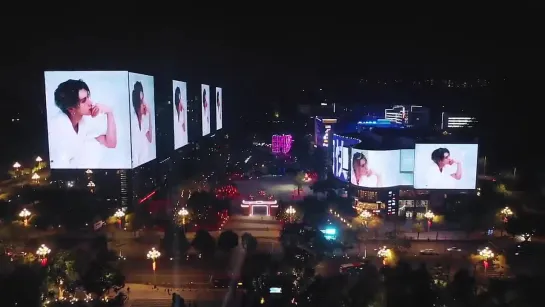 Видео с мероприятия Brithday event video from GUANGZHOU Mr. LIGHT LED SCREENS LIGHT SHOW(WITH AERIAL VIDEO)