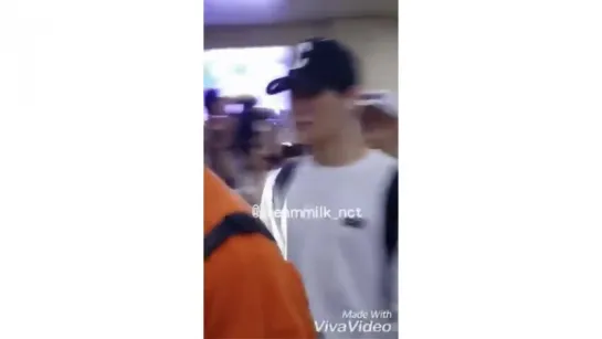 [FANCAM] 160815 NCT at Gimpo Airport arrival