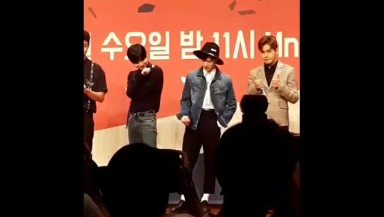 160722 Hit The Stage Press conference