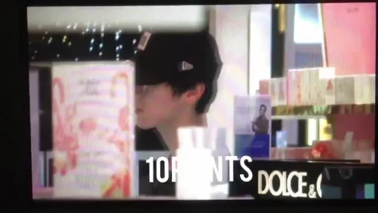 [FANCAM] 160217 Ten shopping