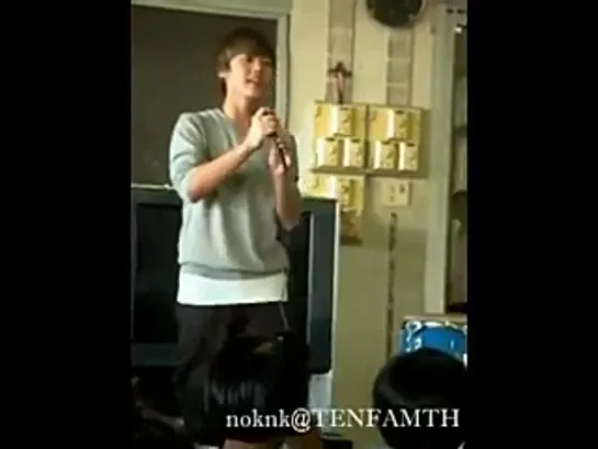 [Pre-Debut] TEN SM Rookies sing Jesse McCartney - Just So You Know @Mercy Centry