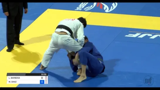 LUCAS BARBOSA vs MATHEUS DINIZ #IBJJFWORLD18