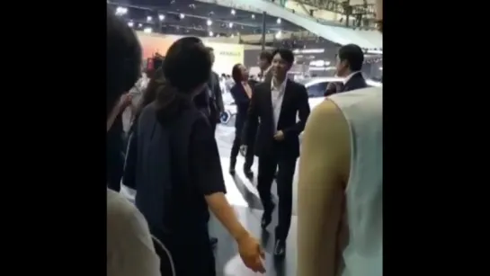 18.06.07 Lee Seung Gi Busan Motor Show Fancams