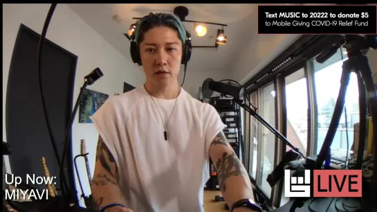 MIYAVI  Fender x Bandsintown LIVE on Twitch