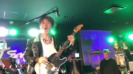 MIYAVI “What’s My Name” @Fender Japan Secret Live, Isetan Shinjuku Tokyo JAPAN.